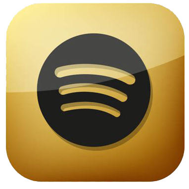 Spotify Gold Icon
